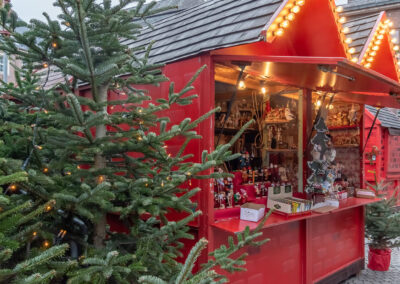German Christmas market stall